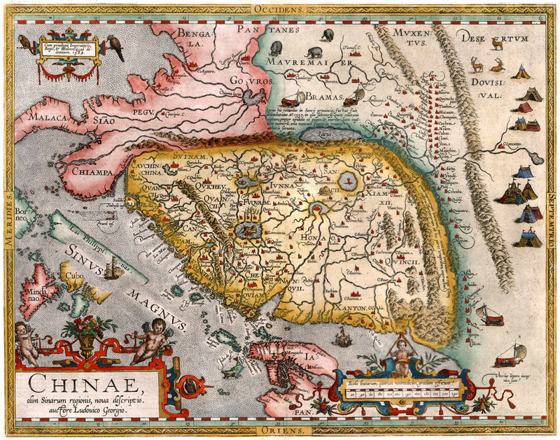 China 1616 Ortelius